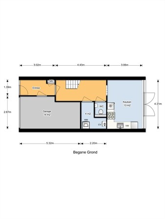 Floorplan - Elisa-Gracht 50, 6465 CW Kerkrade